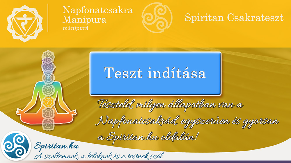 Csakrateszt 3.: Napfonatcsakra (Manipura Csakra)