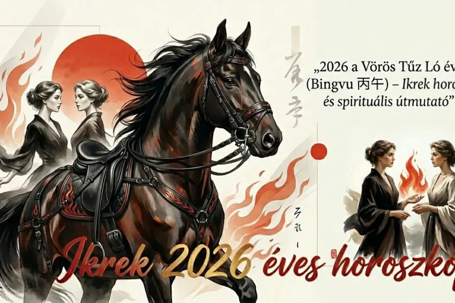 Ikrek éves horoszkóp 2026 - ez az Ikrek csillagjegy horoszkópja a 2026 Tűz Ló évére