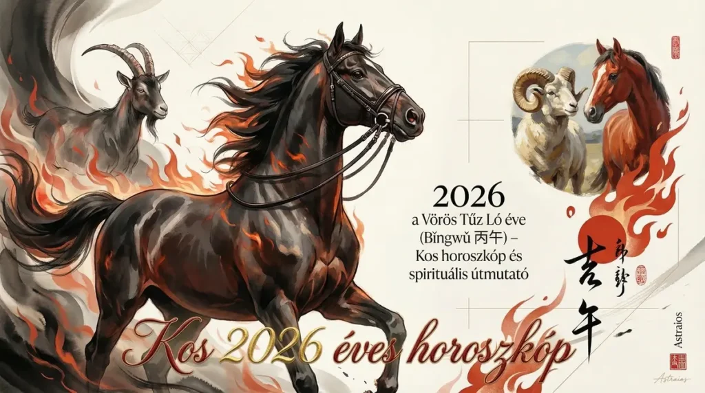 Kos éves horoszkóp 2026 - ez a Kos csillagjegy horoszkópja a 2026 Tűz Ló évére