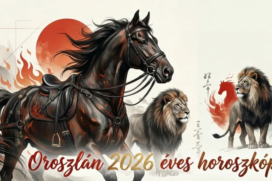 Oroszlán éves horoszkóp 2026 - ez az Oroszlán csillagjegy horoszkópja a 2026 Tűz Ló évére