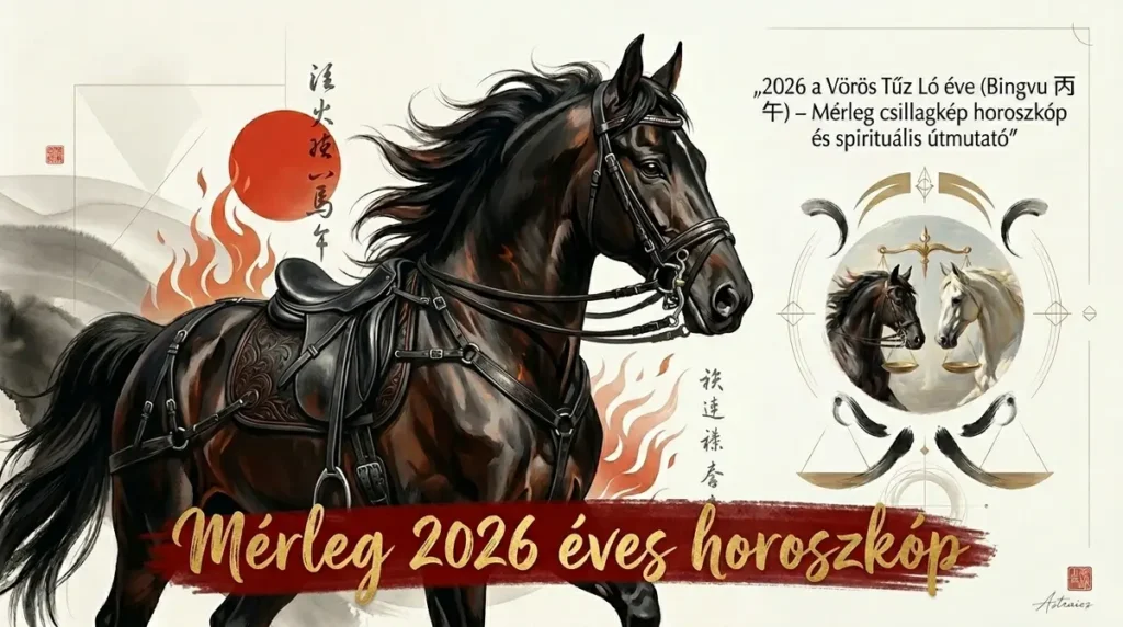 Mérleg éves horoszkóp 2026 - ez a Mérleg csillagjegy horoszkópja a 2026 Tűz Ló évére
