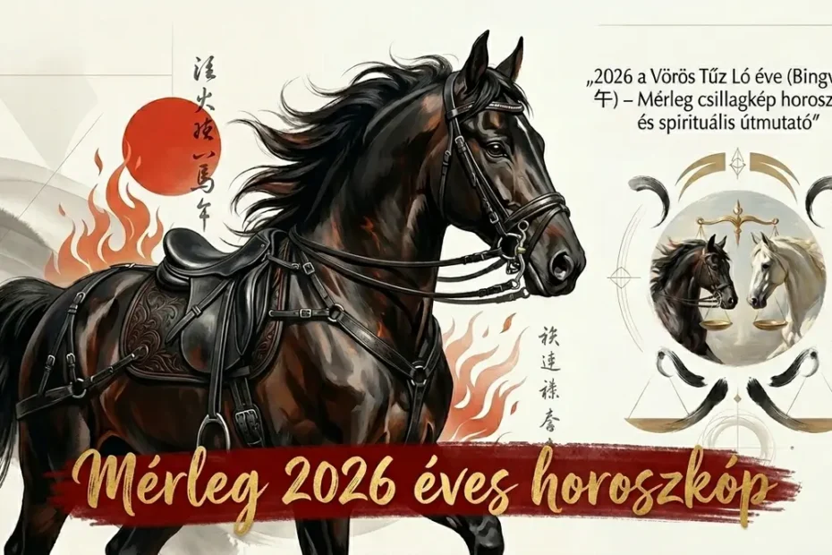 Mérleg éves horoszkóp 2026 - ez a Mérleg csillagjegy horoszkópja a 2026 Tűz Ló évére