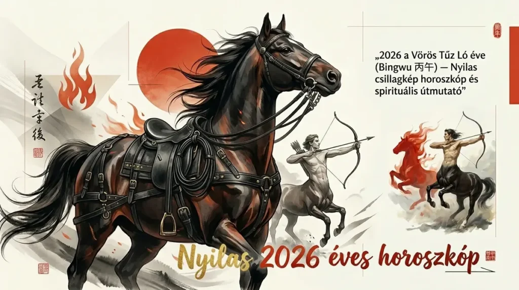 Nyilas éves horoszkóp 2026 - ez a Nyilas csillagjegy horoszkópja a 2026 Tűz Ló évére