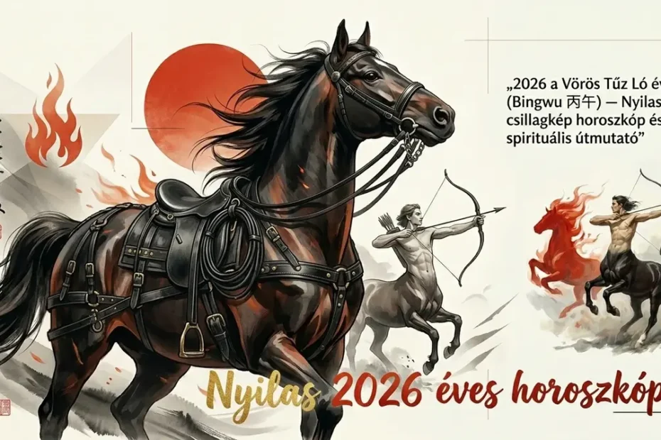 Nyilas éves horoszkóp 2026 - ez a Nyilas csillagjegy horoszkópja a 2026 Tűz Ló évére