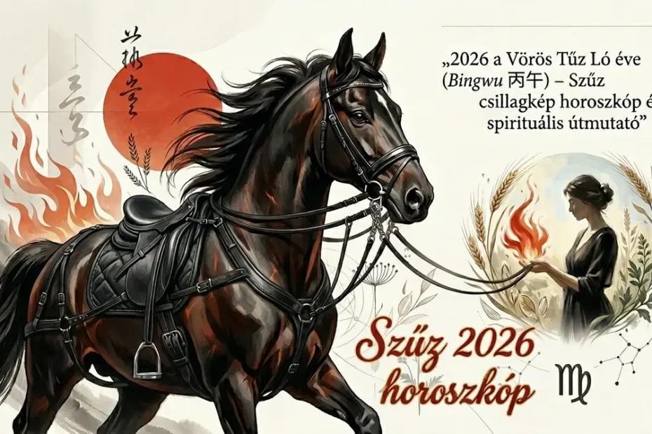Szűz éves horoszkóp 2026 - ez a Szűz csillagjegy horoszkópja a 2026 Tűz Ló évére