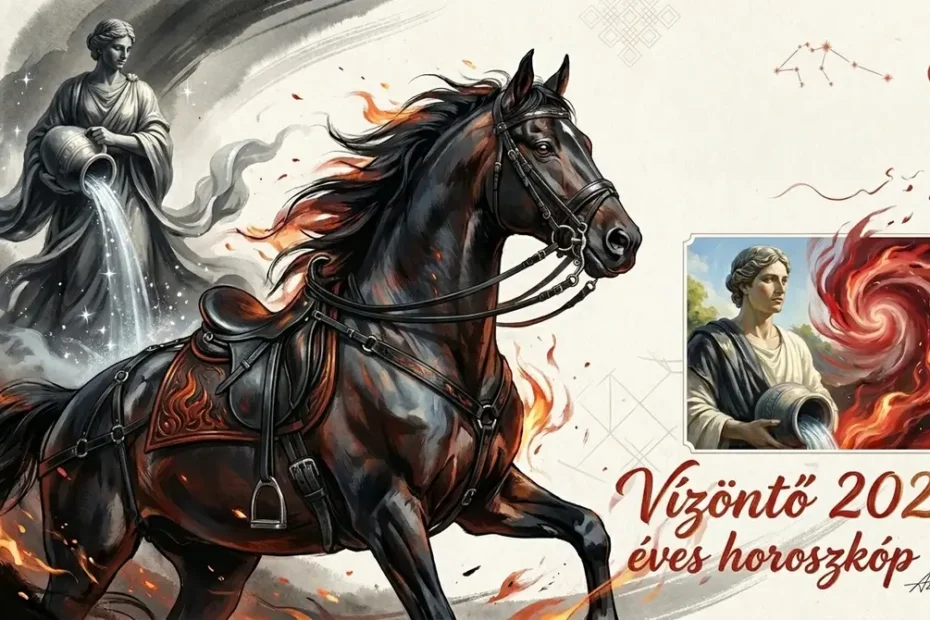 Vízöntő éves horoszkóp 2026 - ez a Vízöntő csillagjegy horoszkópja a 2026 Tűz Ló évére